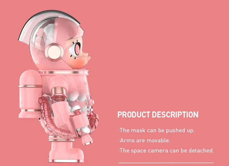 Genuine Pop Mart Mega Space Molly 400% Smitten Love Limited Edition Figure Outer Space - Tophatter Daily Deals