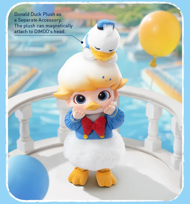 Genuine Pop Mart Dimoo x Donald Duck 1/8 Action Figure Animals - Tophatter Daily Deals