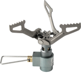 Mini Camping Gas Burner Pocket Stove Grey Camp Cooking - Tophatter Daily Deals