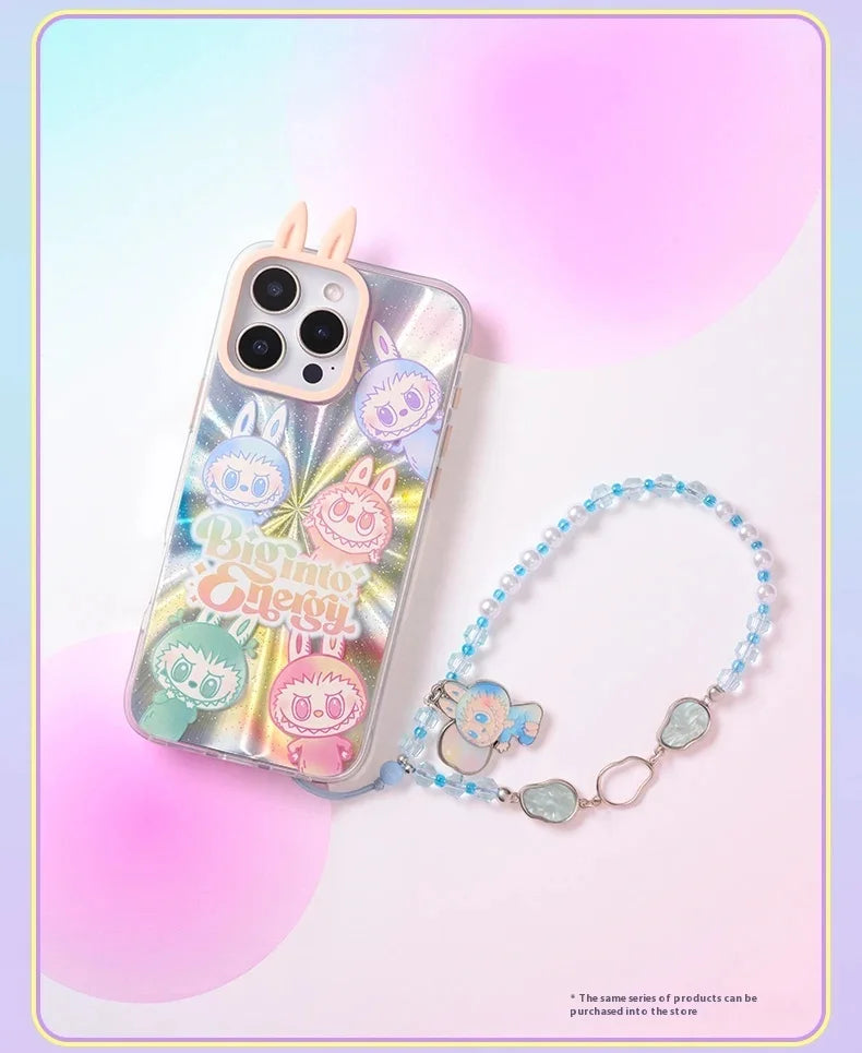 Genuine Labubu The Monsters Big Into Energy Series Wireless Charger Case Cover Key Chain Labubu Surprise Gift Peripheral Model Mythical - Tophatter Daily Deals