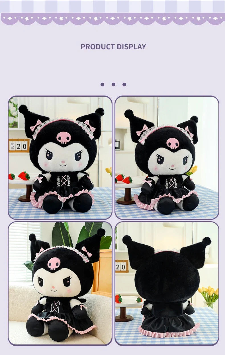 Sanrio Kuromi Plush Kawaii Cute Little Devil Plush Anime - Tophatter Daily Deals