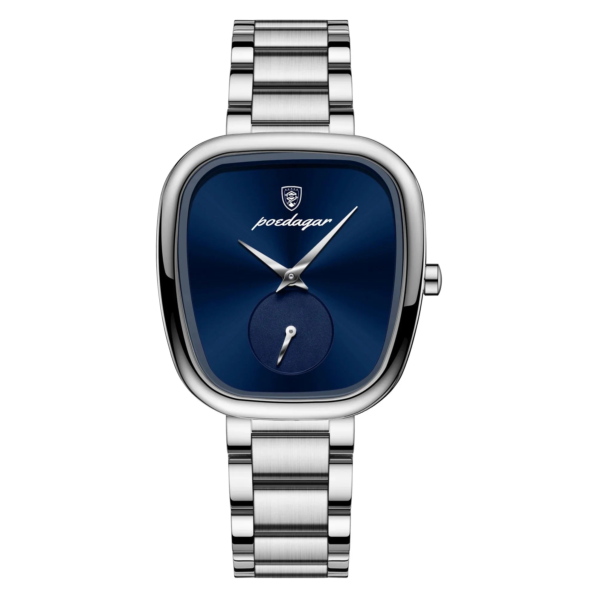 Women's Stainless Steel Waterproof Quartz Watch (Silver Blue) Apparel & Accessories > Jewelry > Watches - Tophatter Daily Deals