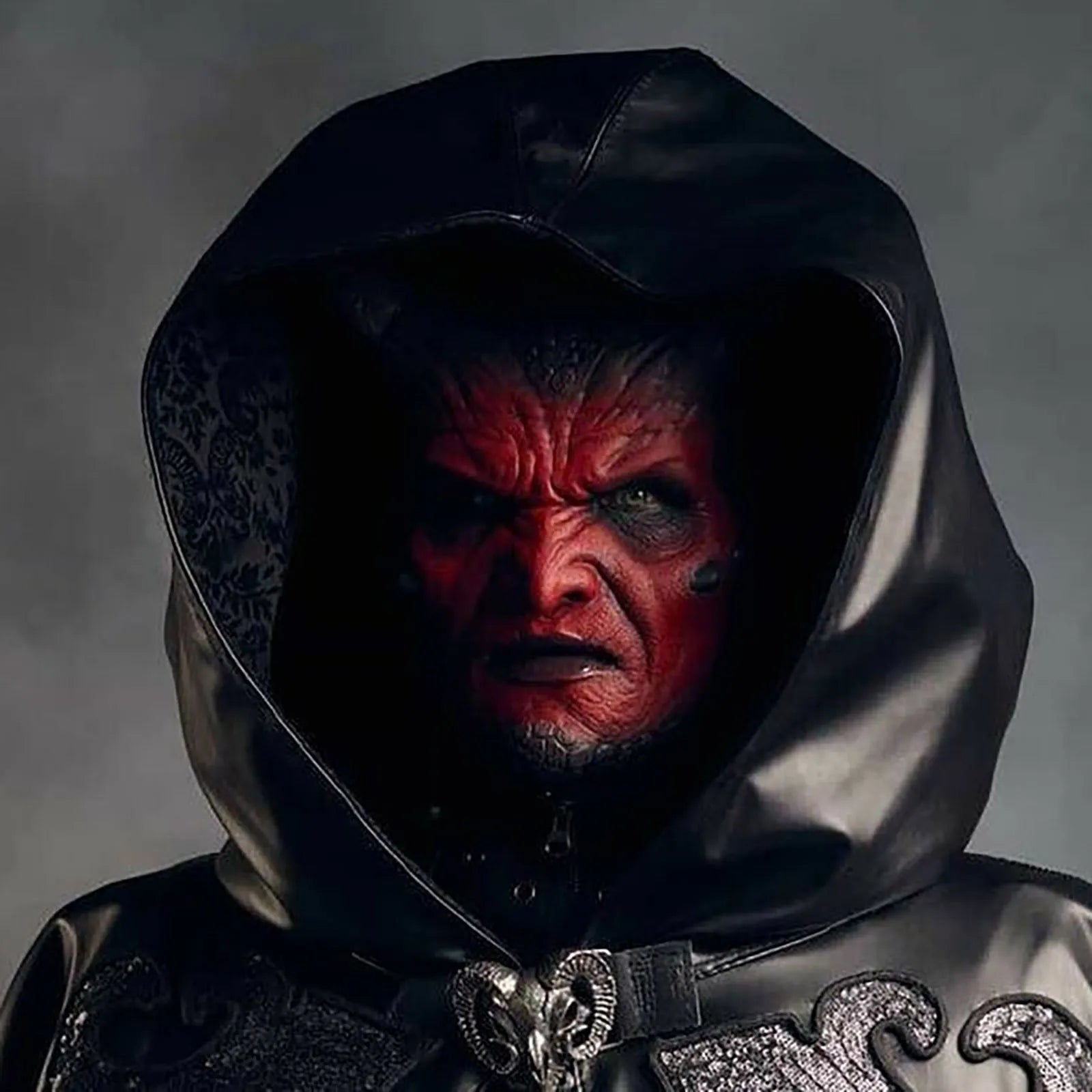 Devil Mask Silicone Full Face Cosplay Halloween 2025 Real - Tophatter Daily Deals