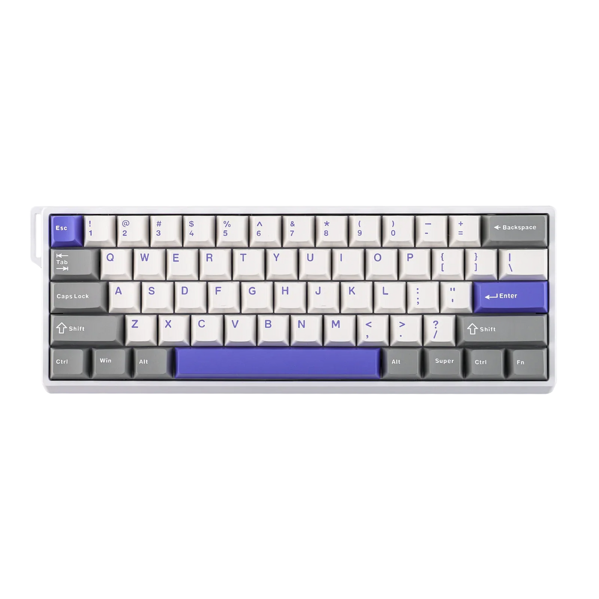 Mechanical 60 Percent Hot Swap Keyboard Aluminum RGB Hall - Tophatter Daily Deals
