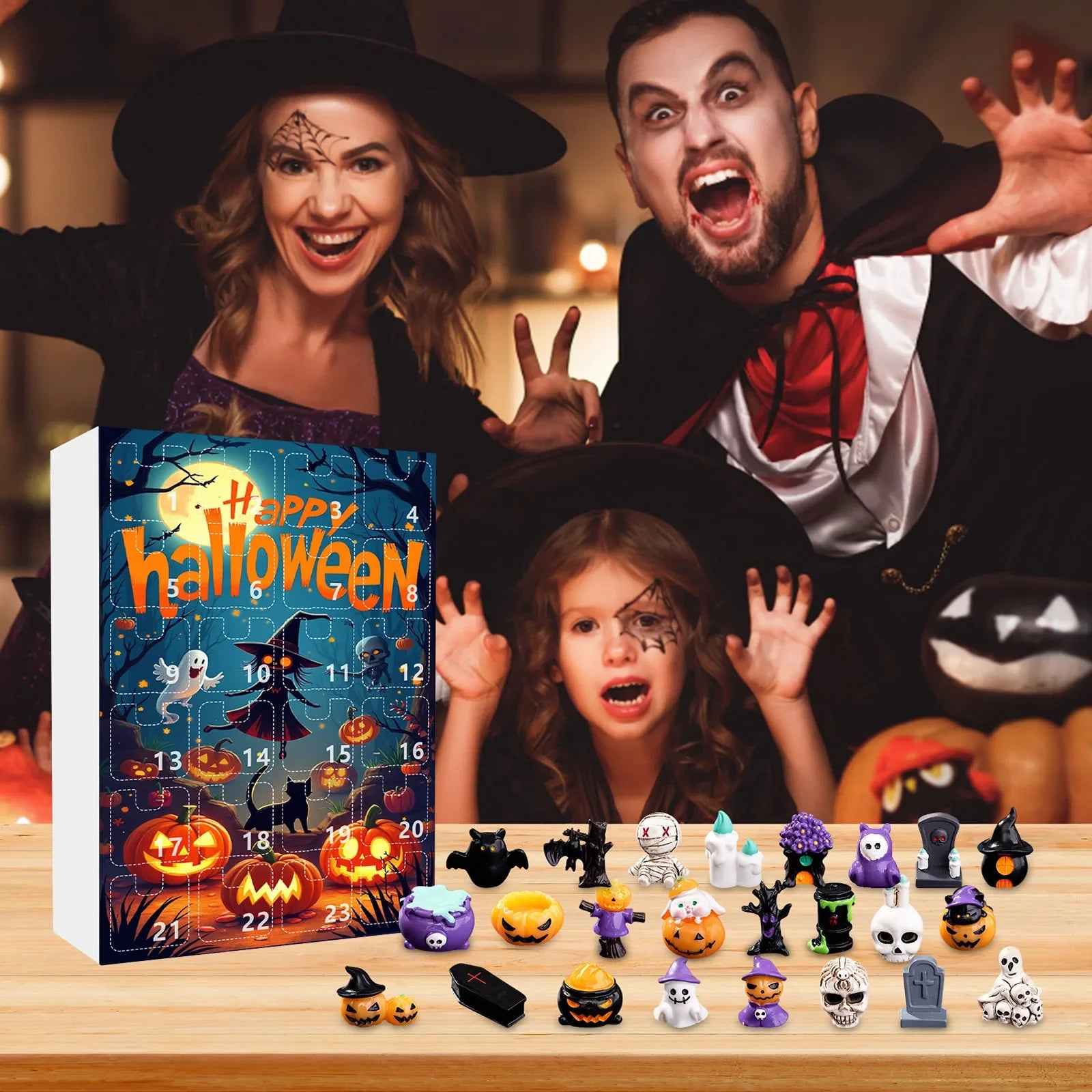 Halloween Advent Calendar 24 Day Non Candy Surprise Gifts - Tophatter Daily Deals