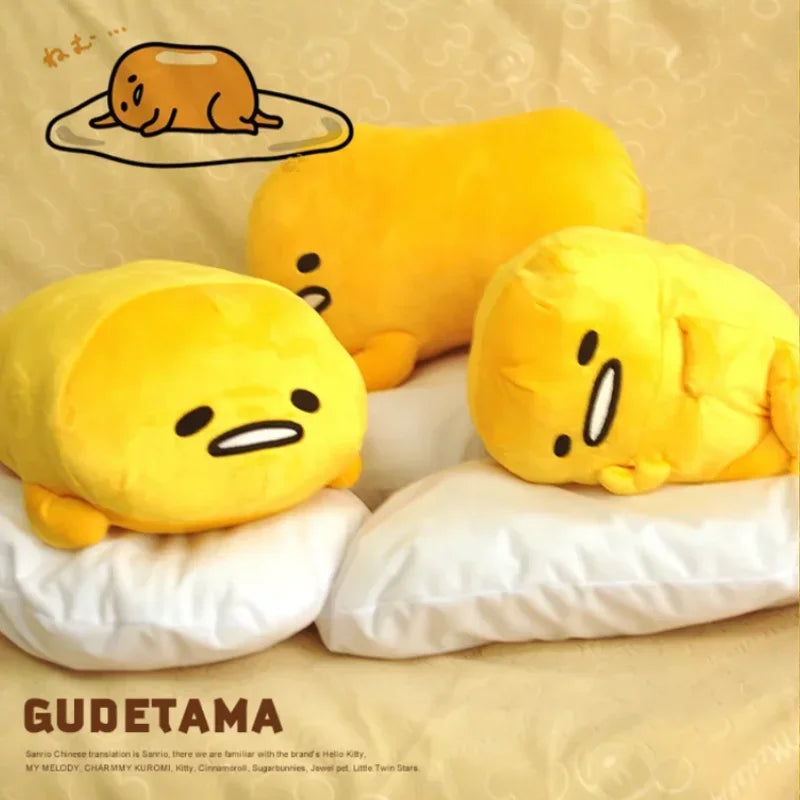 Sanrio Gudetama Plush Pillow Food - Tophatter Daily Deals