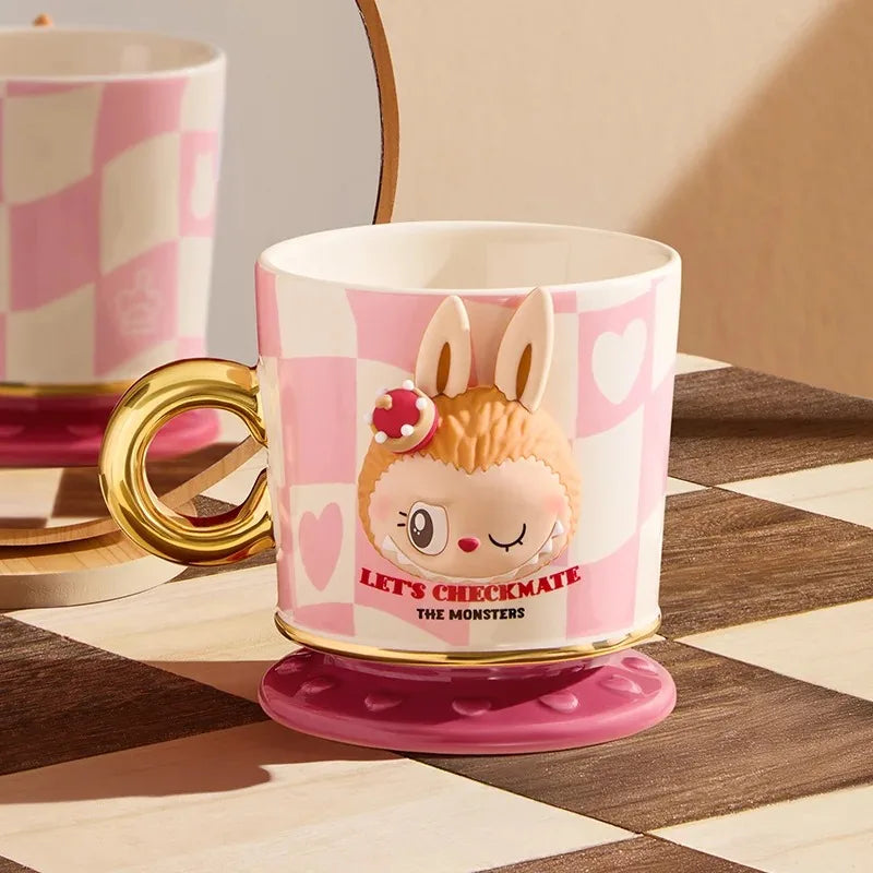 Genuine Pop Mart The Monsters Labubu 'Let's Checkmate' Series Mug Mythical - Tophatter Daily Deals