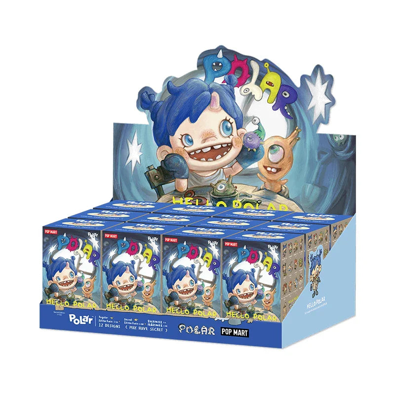 Genuine Pop Mart Polar - Hello Polar Season 1 Series Blind Box Figure Full Set of 12 Boxes Animals - Tophatter Daily Deals