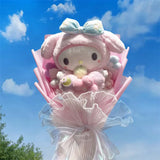 Sanrio My Melody Plush Flowers Bouquet Baby Pink Flowers - Tophatter Daily Deals