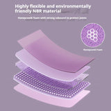 4CM Ultra-Thick NBR Yoga Fitness Support Pad Purple Yoga & Pilates Mats - Tophatter Daily Deals