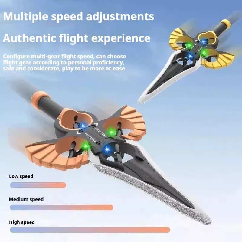 Flying Sword Toy Gesture Control Foam RC Stunt Toy Outdoor - Tophatter Daily Deals
