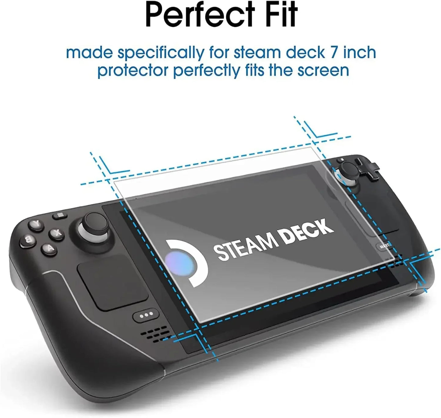 7 Inch Tempered Glass Screen Protector For Handheld OLED - Tophatter Daily Deals