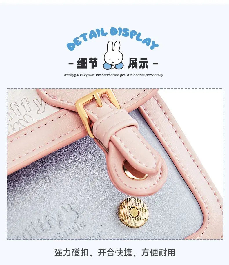 Miffy PU Leather Backpack Animals - Tophatter Daily Deals