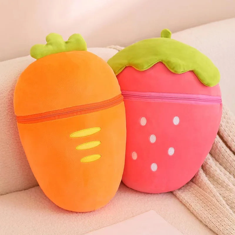 Bunny Taiyaki Plush Toys Cute Strawberry Pig Rabbits Animals - Tophatter Daily Deals