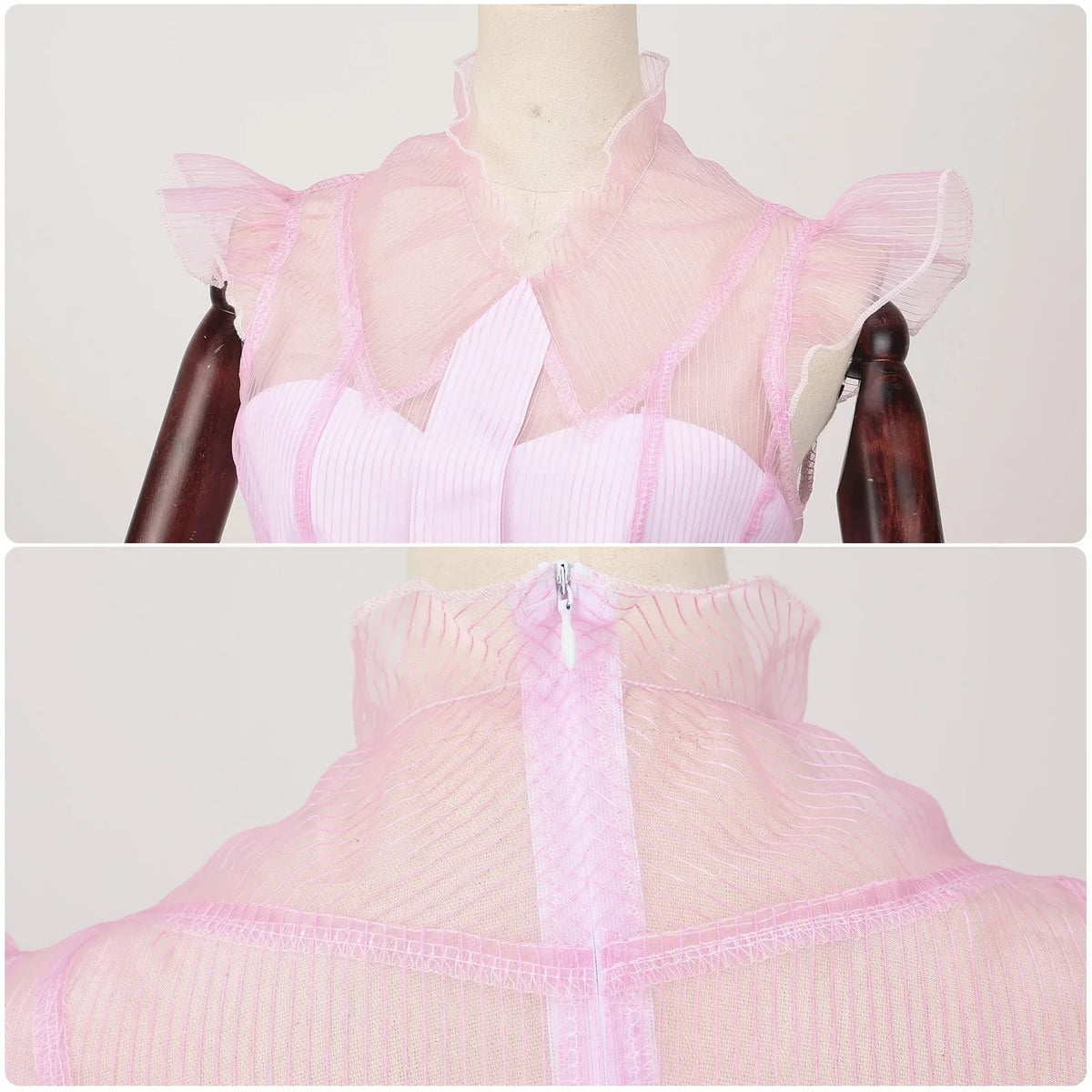 Glinda Witch Pink Cosplay Dress Halloween Party 2025 - Tophatter Daily Deals