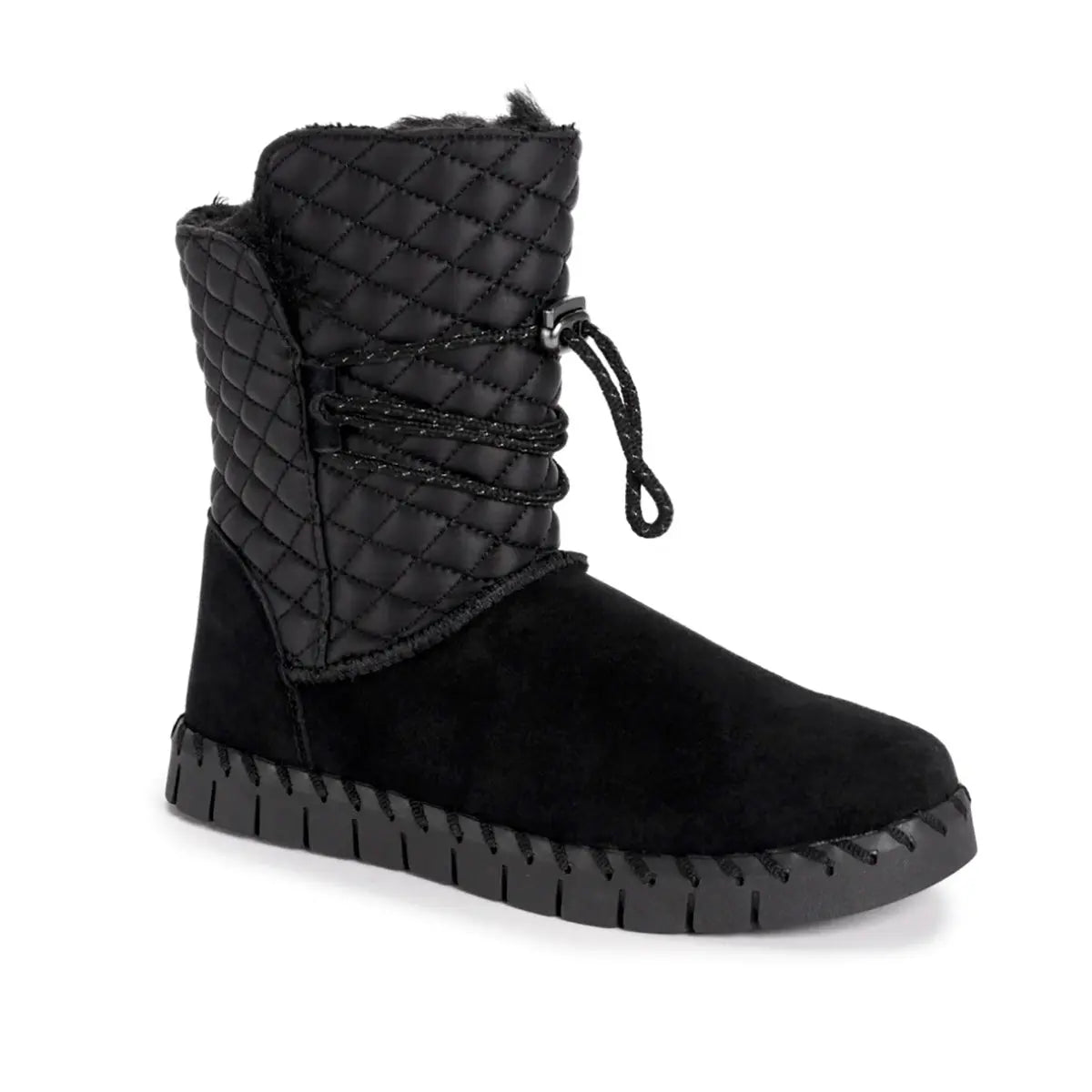 Muk Luks Women's Flexi-Bridgehampton Boots Black Footwear - Tophatter Daily Deals