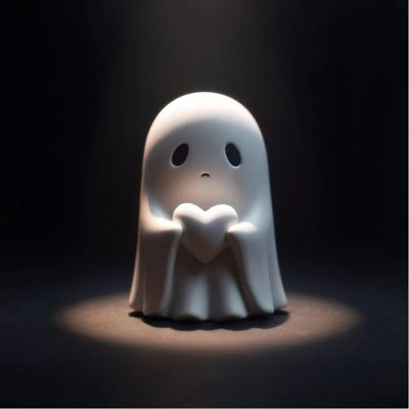 Middle Finger Ghost Statue Resin Halloween 2025 Centerpiece - Tophatter Daily Deals