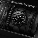 Quartz Watch And Bracelet Set Nylon Band Casual Gift - Tophatter Daily Deals