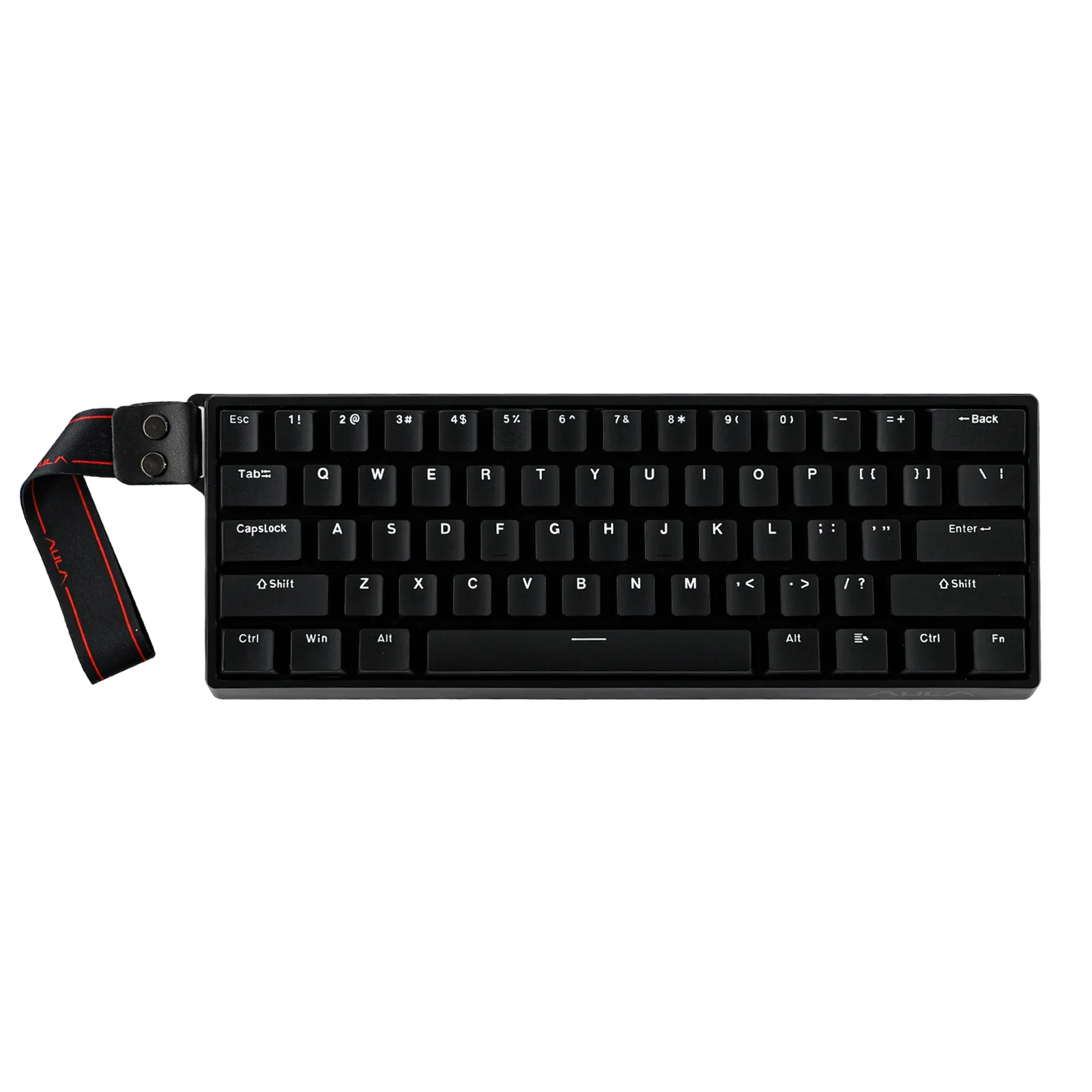 Mechanical 60 Percent Hot Swap Keyboard Aluminum RGB Hall HE-Black - Tophatter Daily Deals