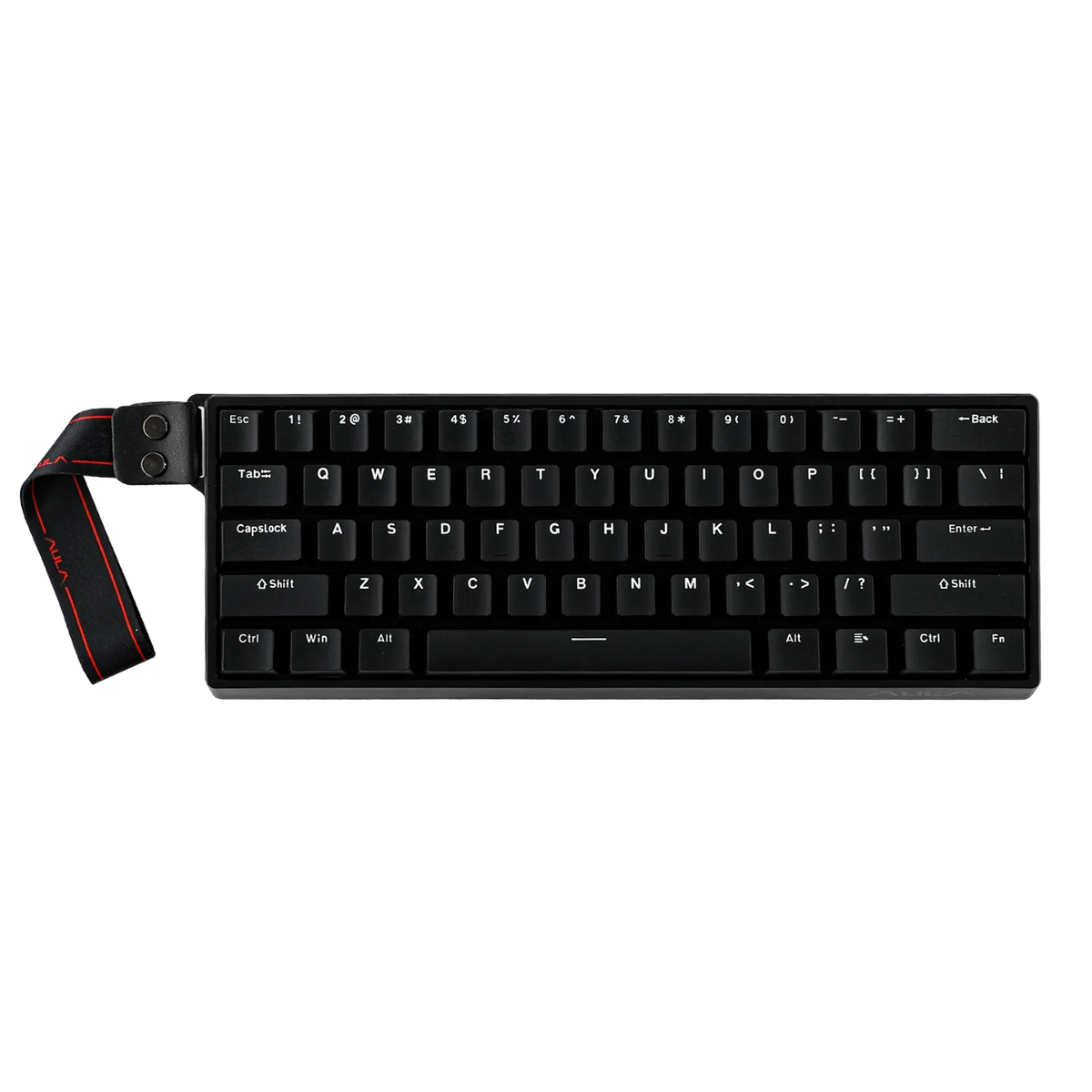 Mechanical 60 Percent Hot Swap Keyboard Aluminum RGB Hall HE-Black - Tophatter Daily Deals
