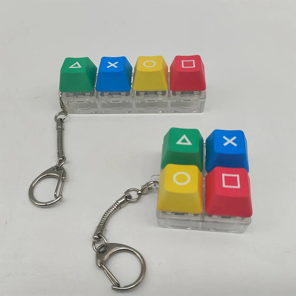 Keycap Tester Keychain Mini Mechanical Keyboard Toy - Tophatter Daily Deals