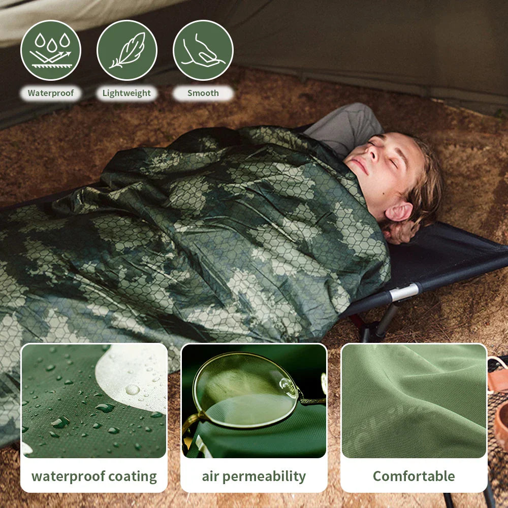 Camping Sleeping Bag Forest Pattern Camouflage Sleeping Bags - Tophatter Daily Deals
