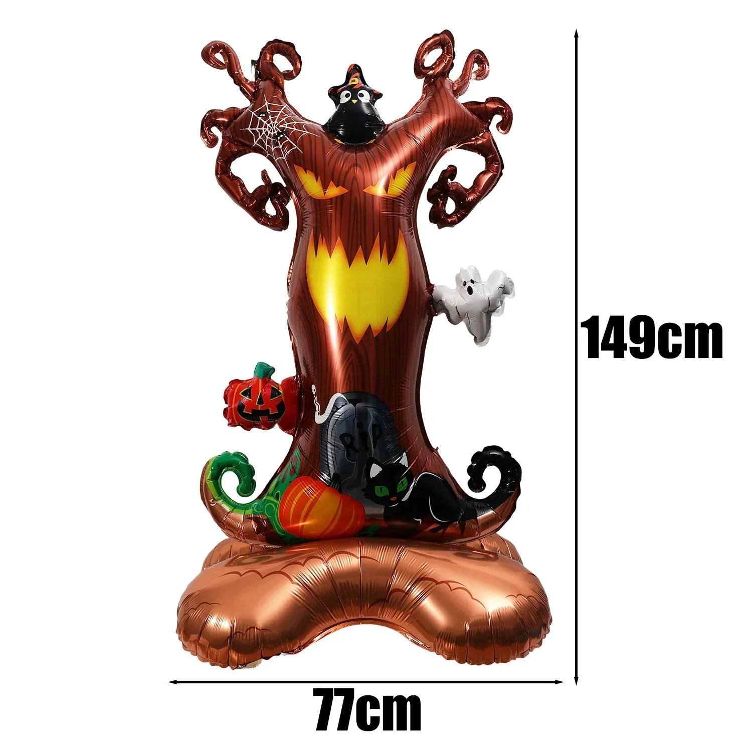 Halloween Balloons Giant Foil Standee Party Decor 2025 01 As the picture shows - Tophatter Daily Deals