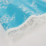 Supportive Women's Corset Top - Off Shoulder, Lace Satin - Tophatter Daily Deals