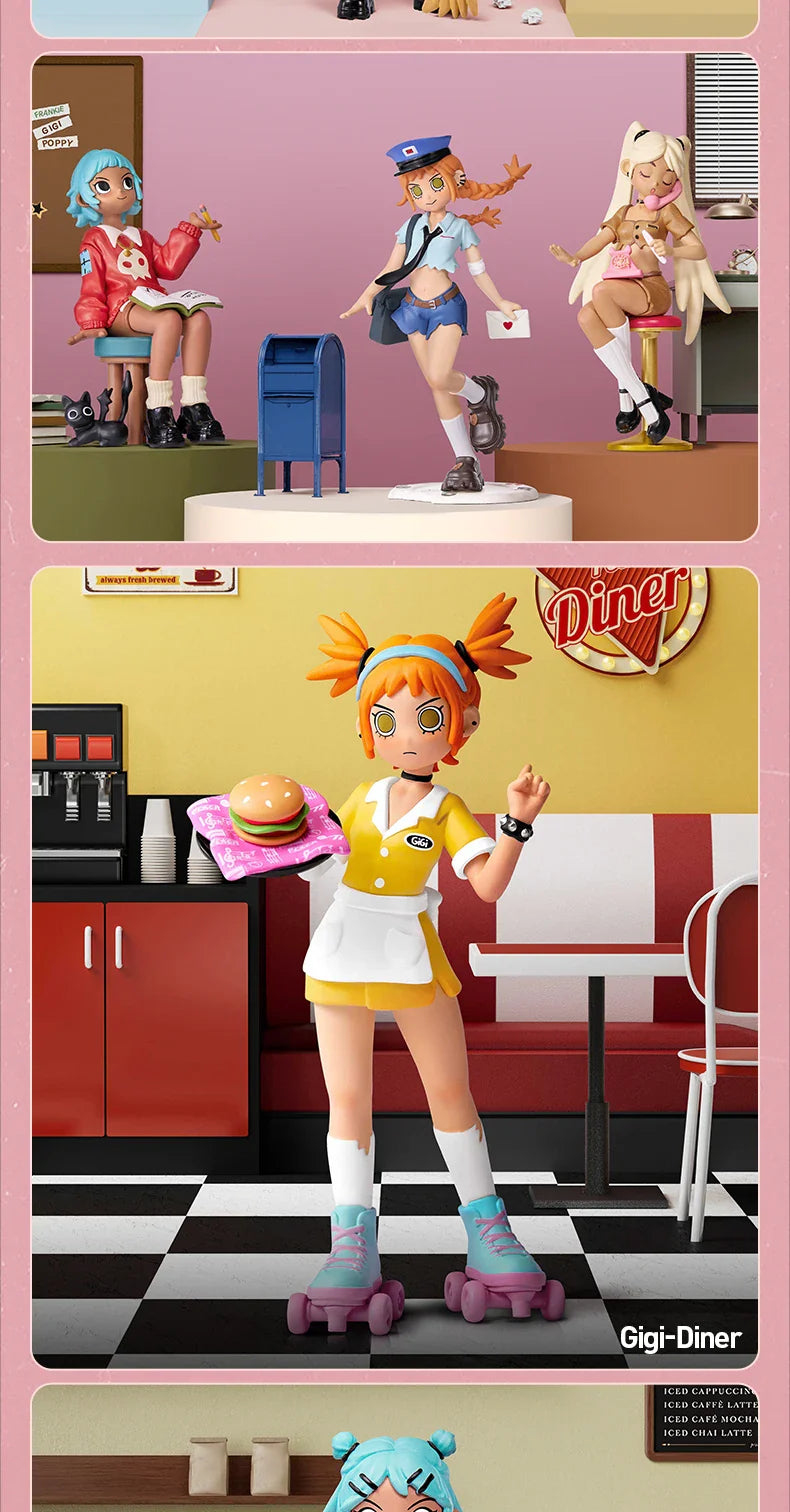 Genuine Pop Mart Peach Riot Rush Hour Series Figures Blind Box Anime - Tophatter Daily Deals