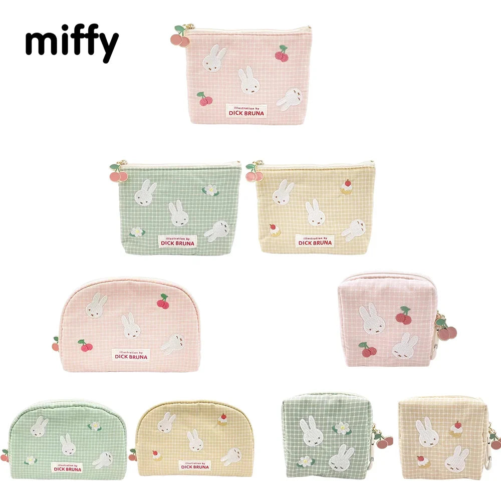 Miffy Embroidered Zipped Makeup Bag Animals - Tophatter Daily Deals