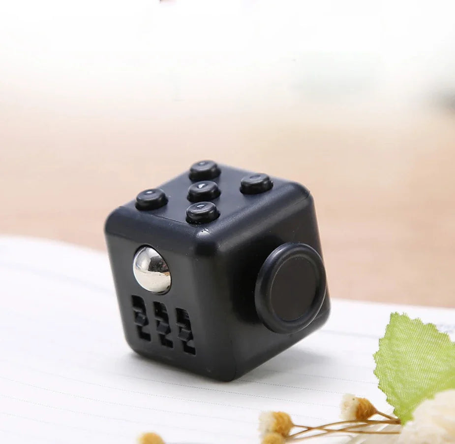 Fidget Cube Stress Relief Toy Sensory Dice For Focus 12 - Tophatter Daily Deals