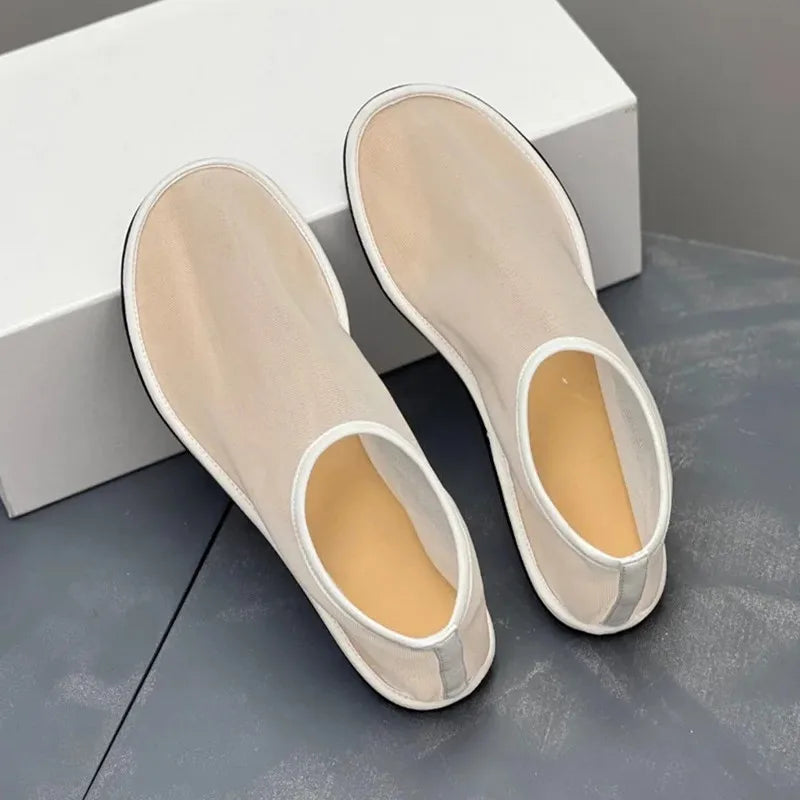 Breathable Women Mesh Ballet Flats - Slip On, For Summer - Tophatter Daily Deals