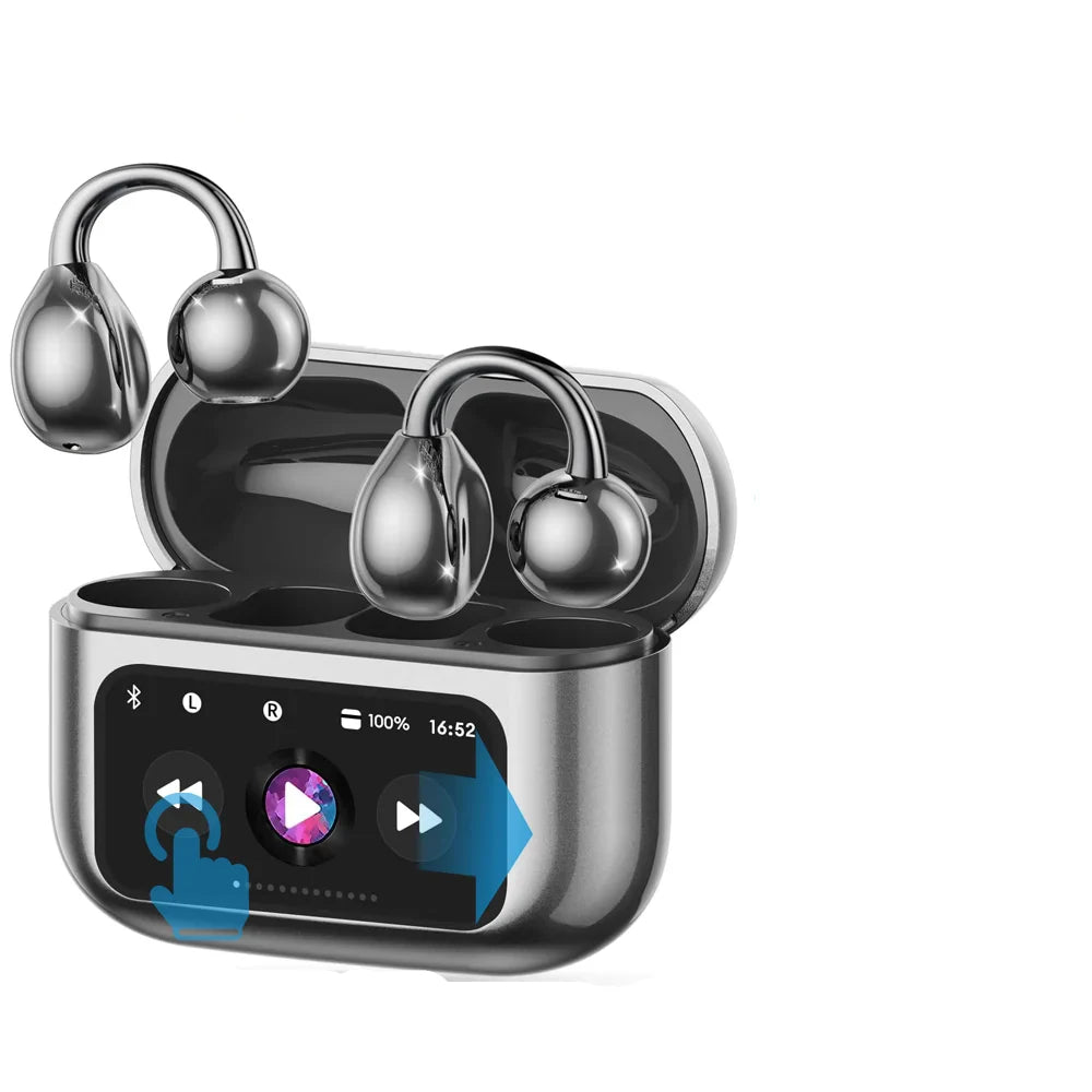 Wireless Translator Earbuds Touch Screen Case 144 Languages - Tophatter Daily Deals