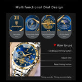 Viktor Po Edagar™ Luxury Men's Wristwatch Watches - Tophatter Daily Deals