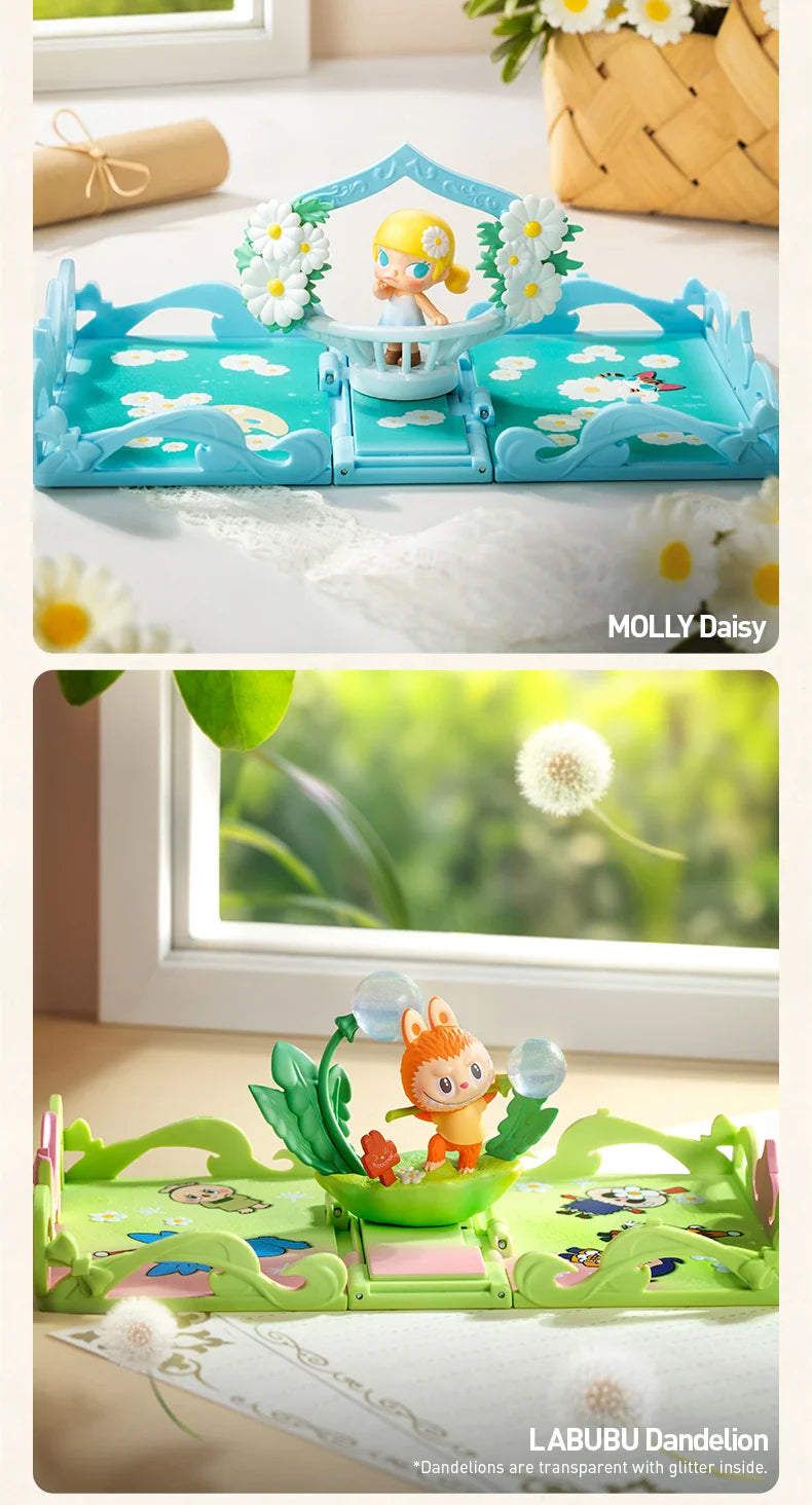 Genuine Pop Mart Gift For You Greeting Card Series Scene Sets Blind Box Figure Animals - Tophatter Daily Deals