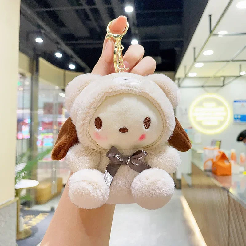 Sanrio Limited Collection Kuromi Cinnamoroll My Melody Plush Toy Kawaii Pochacco Keyring - 11cm 10-15CM Animals - Tophatter Daily Deals