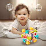 Baby Teether Rattle Hand Grip Sensory Ball Toy Newborn - Tophatter Daily Deals