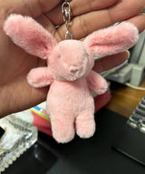 Rabbit Plush Keychain Cute Bunny Bag Charm Soft Gift Pink - Tophatter Daily Deals