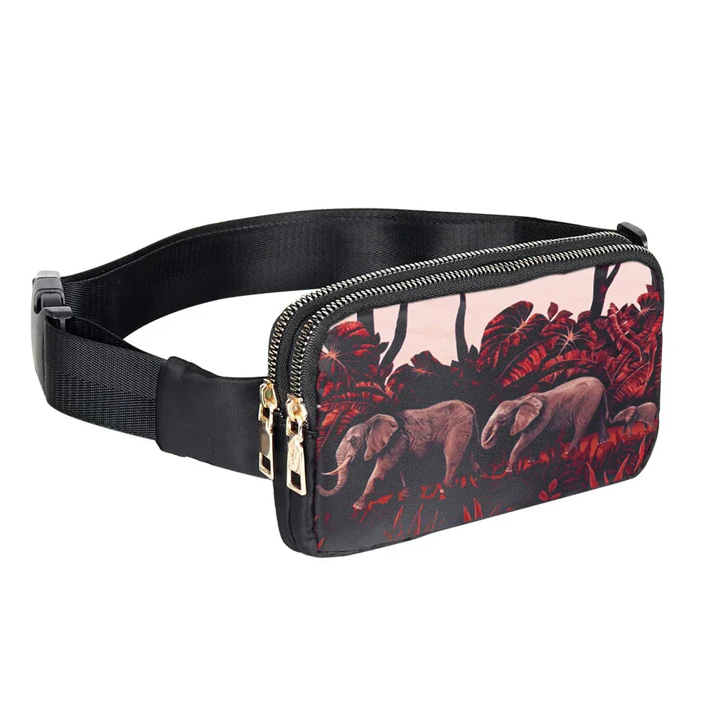 Women Waist Bag Waterproof Crossbody Chest Fanny Pack (Style 1) Luggage & Bags > Fanny Packs - Tophatter Daily Deals