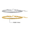 Stainless Steel Rope Chain Bracelet Twisted Singapore 979SG-20-4 - Tophatter Daily Deals
