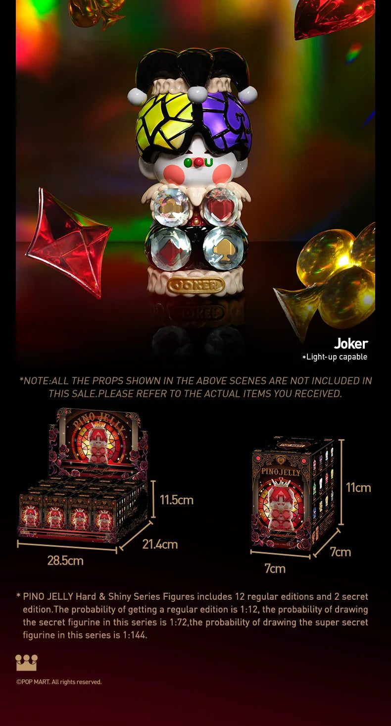 Genuine Pop Mart Pino Jelly Hard & Shiny Series Figures Blind Box Mythical - Tophatter Daily Deals