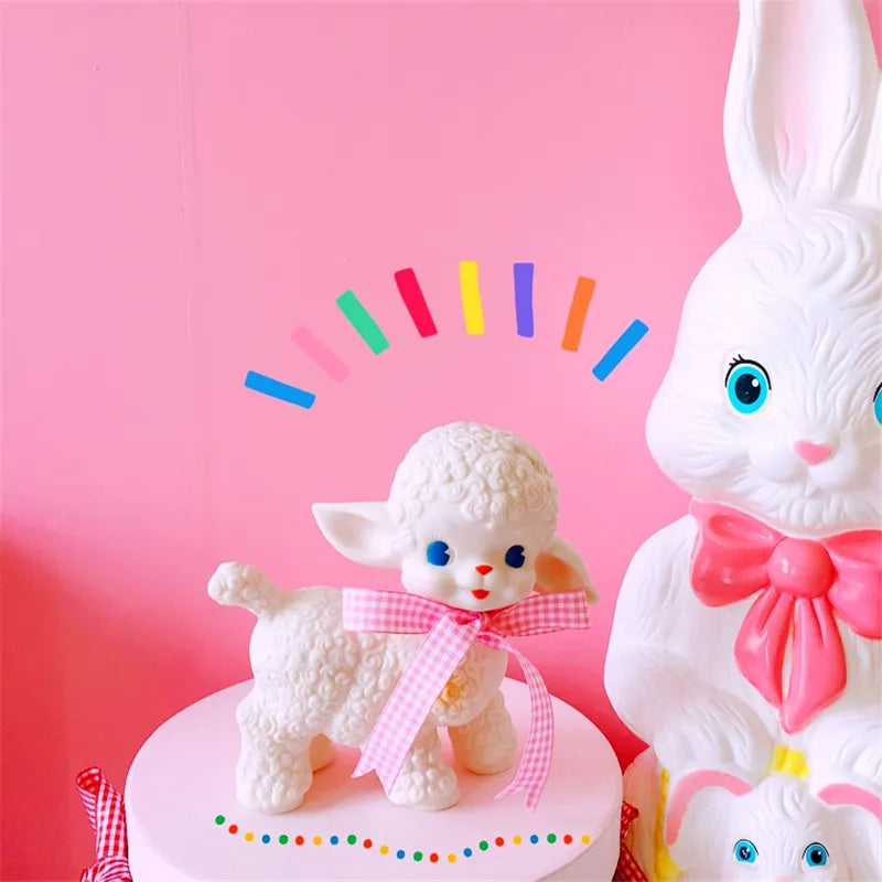 Classic Baby Girl Doll Cute Latex Rubber Baby Kids Office Decor Animals - Tophatter Daily Deals