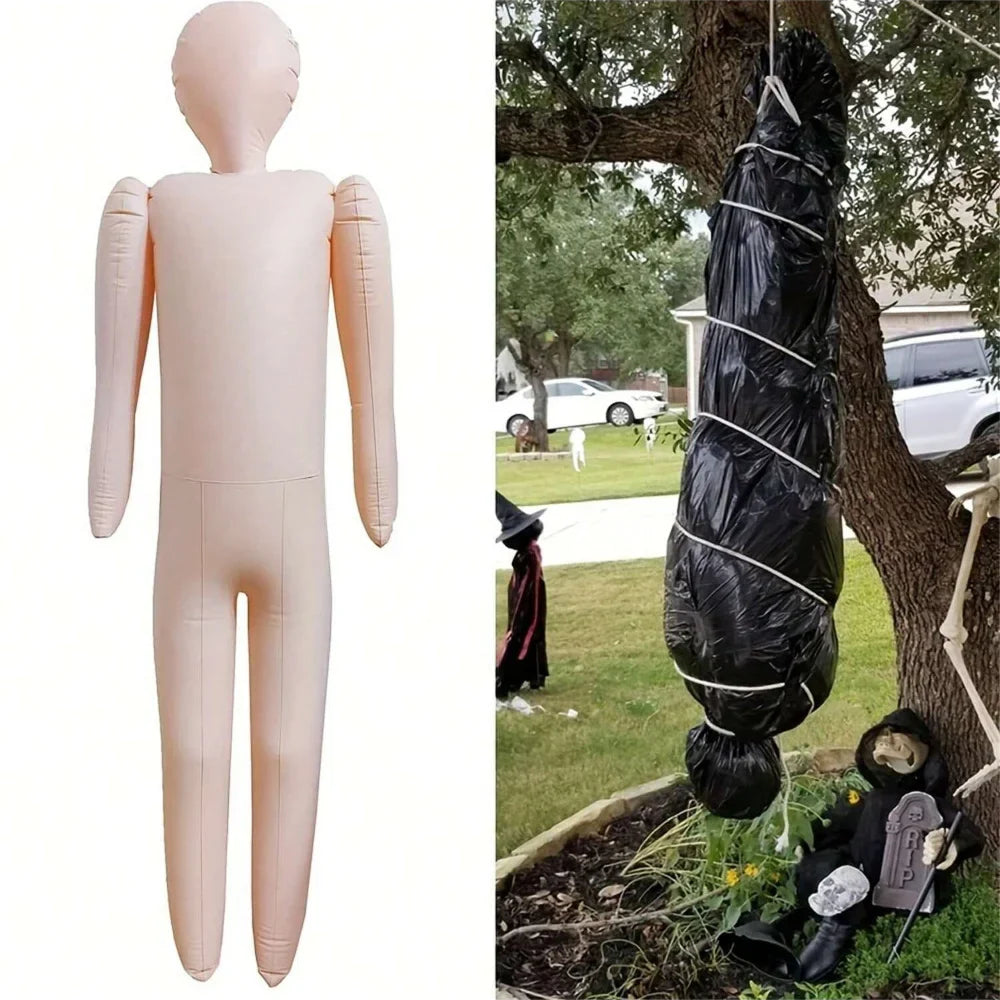 Inflatable Mannequin Halloween Prop DIY Cosplay Decor - Tophatter Daily Deals