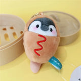 Penguin Ebi Fried Shrimp Prawn Plush Keychain 10cm Corndog Food - Tophatter Daily Deals
