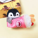 Penguin Ebi Fried Shrimp Prawn Plush Keychain 10cm Crepe Food - Tophatter Daily Deals