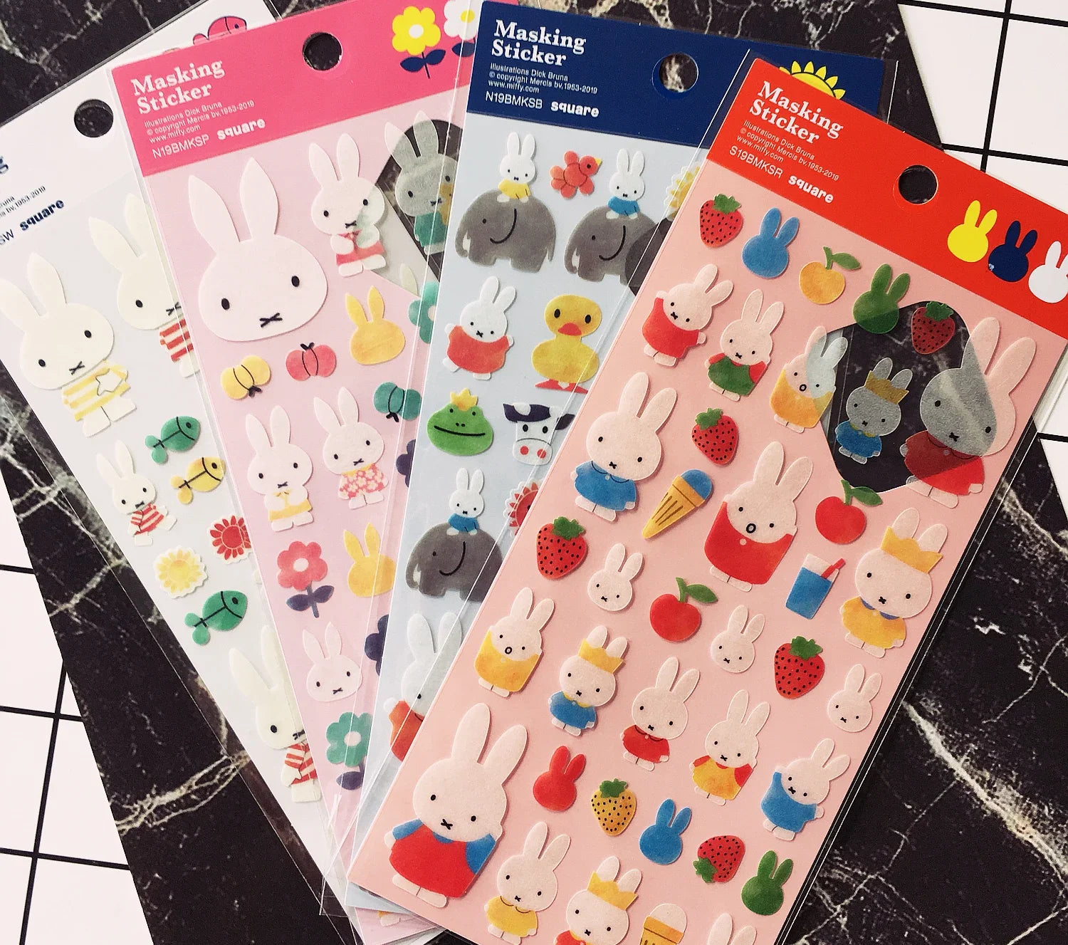 Miffy 3D Stickers Animals - Tophatter Daily Deals