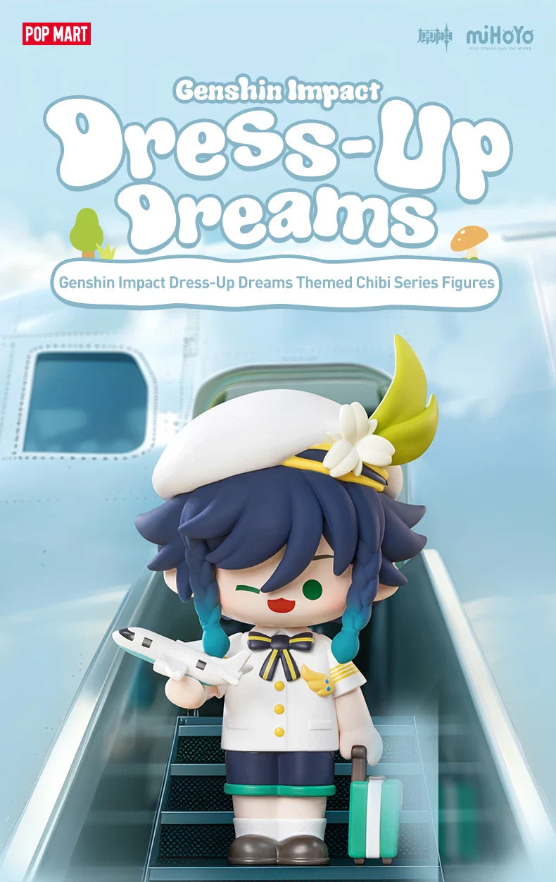 Genuine Pop Mart Genshin Impact Dress-Up Dreams Themed Chibi Series Figures Blind Box Anime - Tophatter Daily Deals