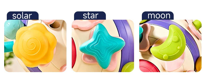 Baby Teether Rattle Hand Grip Sensory Ball Toy Newborn - Tophatter Daily Deals