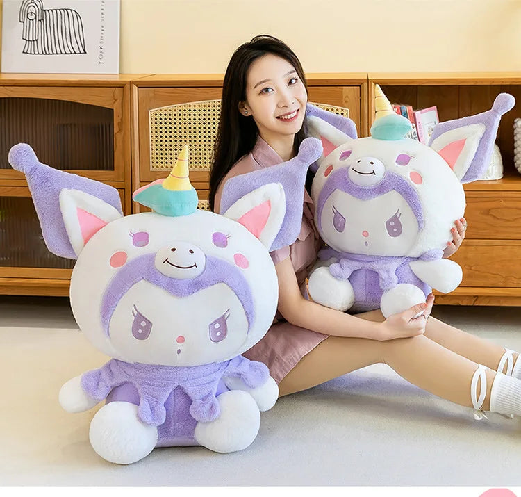 Sanrio Kuromi Unicorn Plush Toy Anime - Tophatter Daily Deals