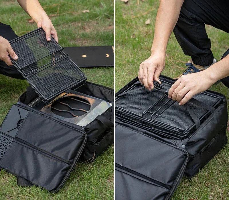 Storage Bag Tactical Camping Organization Black Duffel Bags - Tophatter Daily Deals